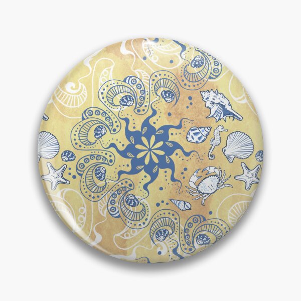 Item preview, Boho Beach Sandy Yellow Mandala Garland designed and sold by kobyakov.
