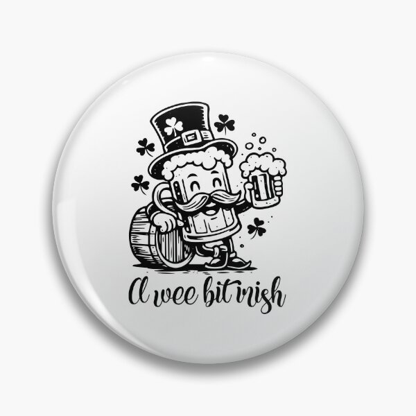 Item preview, A Wee Bit Irish - Drinking Party Power Vibe designed and sold by FuzionRaptor.
