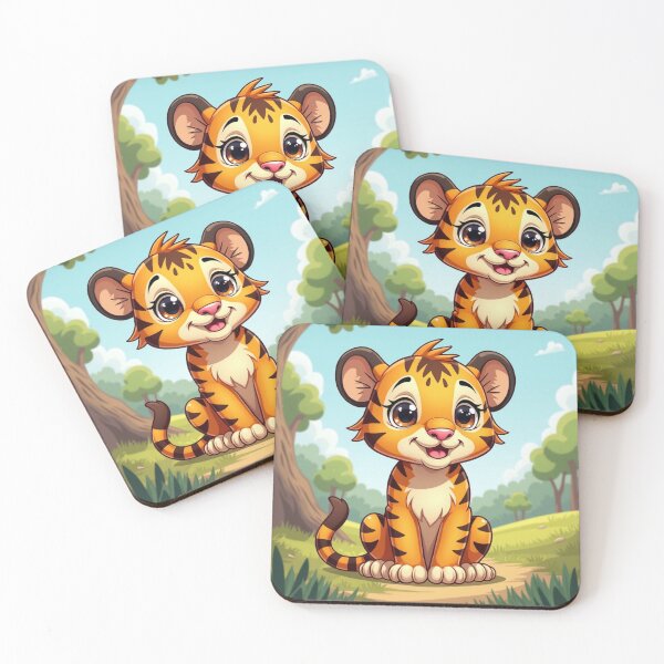 Item preview, Cartoon Tiger  designed and sold by laurakerr.