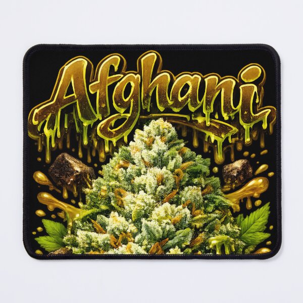 Item preview, Afghani Graffiti Print | Earthy Sweet Indica Landrace Typography | Heavy Body 420 designed and sold by WAUZ.