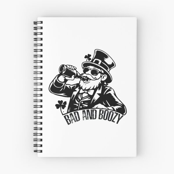 Item preview, Bad And Boozy - Funny St Patricks Day Drinking Humor Gift designed and sold by FuzionRaptor.