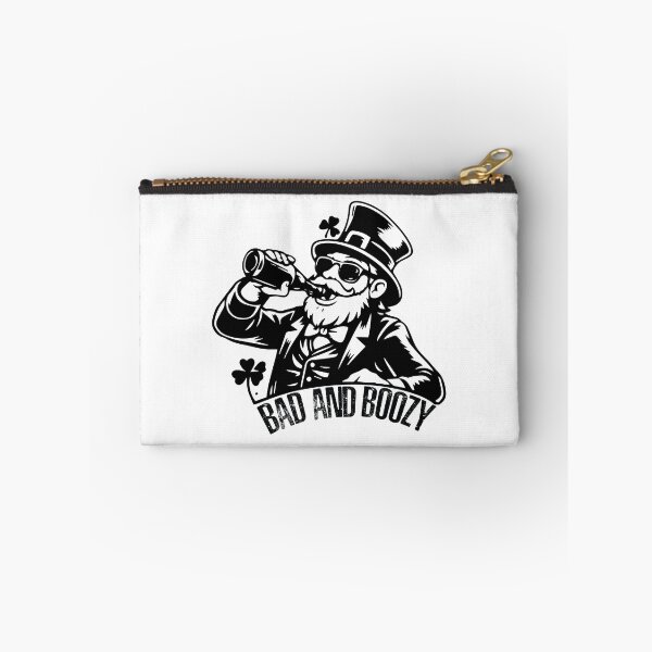 Item preview, Bad And Boozy - Funny St Patricks Day Drinking Humor Gift designed and sold by FuzionRaptor.