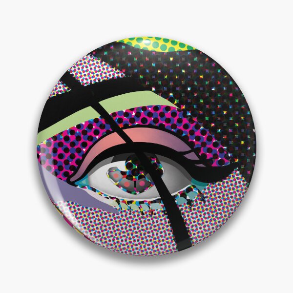 Item preview, Pop Art and Op Art of the Eye designed and sold by cremedecolor.