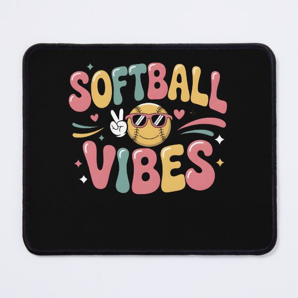 Item preview, Softball Vibes Shirt for Girls Women Fastpitch Game Day designed and sold by THREE LITTLE BEANS.