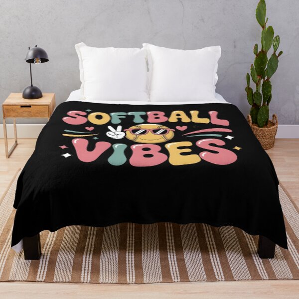 Item preview, Softball Vibes Shirt for Girls Women Fastpitch Game Day designed and sold by THREE LITTLE BEANS.