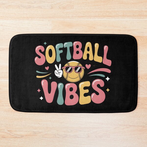 Item preview, Softball Vibes Shirt for Girls Women Fastpitch Game Day designed and sold by THREE LITTLE BEANS.