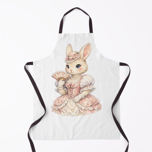 Item preview, Vintage Victorian Bunny Lady – Cute Elegant Rabbit Cottagecore Design designed and sold by timizar.