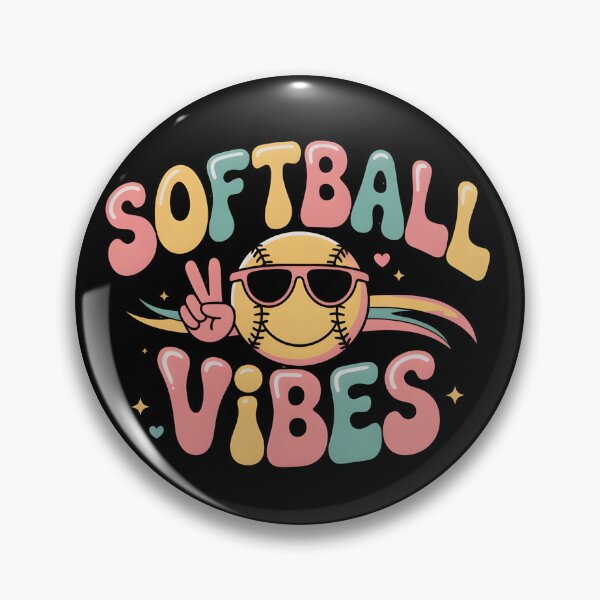 Item preview,  Softball Vibes Shirt for Girls Women Fastpitch Game Day designed and sold by THREE LITTLE BEANS.
