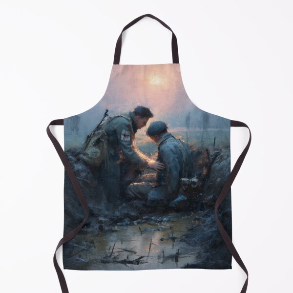 Item preview, Medic in the Trenches at Dusk designed and sold by Rtymer.