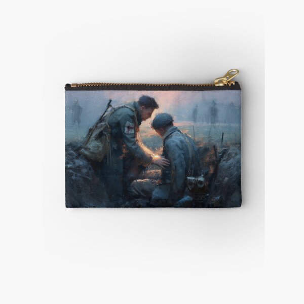 Item preview,  Medic in the Trenches at Dusk designed and sold by Rtymer.