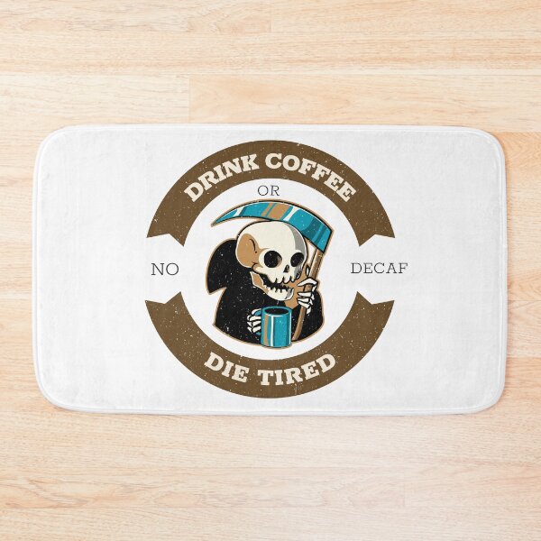 Item preview, Drink Coffee Or Die Tired Shirt designed and sold by spencestees.