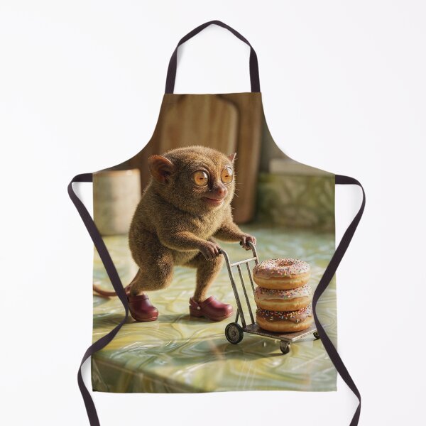 Item preview, Tarsier Absconds With the Donuts designed and sold by Tridentulus.