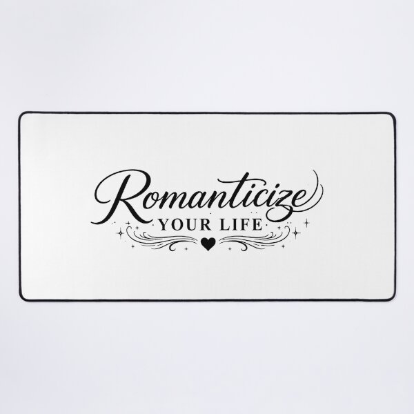 Item preview, Romanticize Your Life designed and sold by Coral Surprise Studio | Playful & Dreamy Designs.
