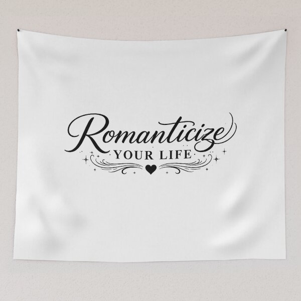 Item preview, Romanticize Your Life designed and sold by Coral Surprise Studio | Playful & Dreamy Designs.