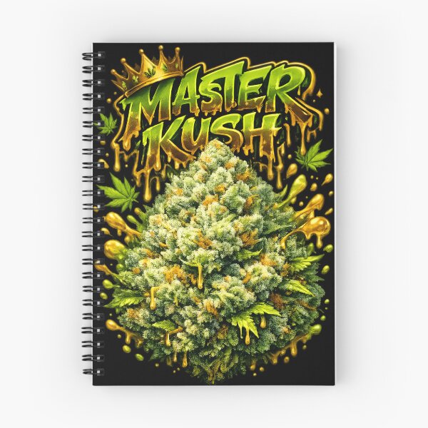 Item preview, Master Kush Graffiti Print | Earthy Sweet Indica Hybrid Typography | Strong Relaxing 420 designed and sold by WAUZ.