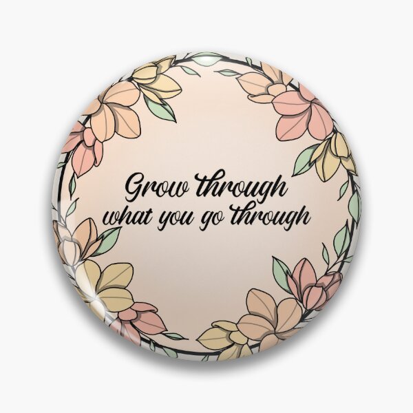 Item preview, Blooming quote circle designed and sold by Pamelarts.