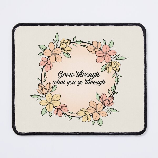 Item preview, Blooming quote circle designed and sold by Pamelarts.
