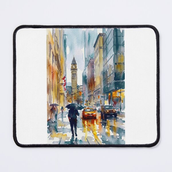 Item preview, Rainy Toronto Street designed and sold by caracatita75.