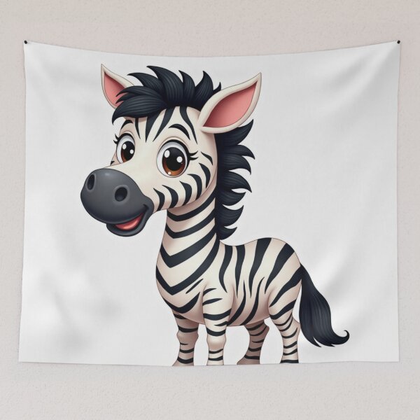Item preview, Cartoon Zebra  designed and sold by laurakerr.