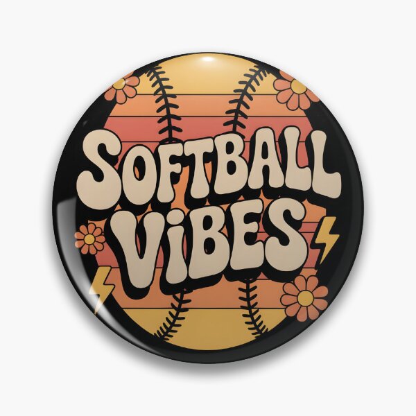 Item preview, Softball Vibes Shirt for Girls Women Fastpitch Game Day designed and sold by THREE LITTLE BEANS.