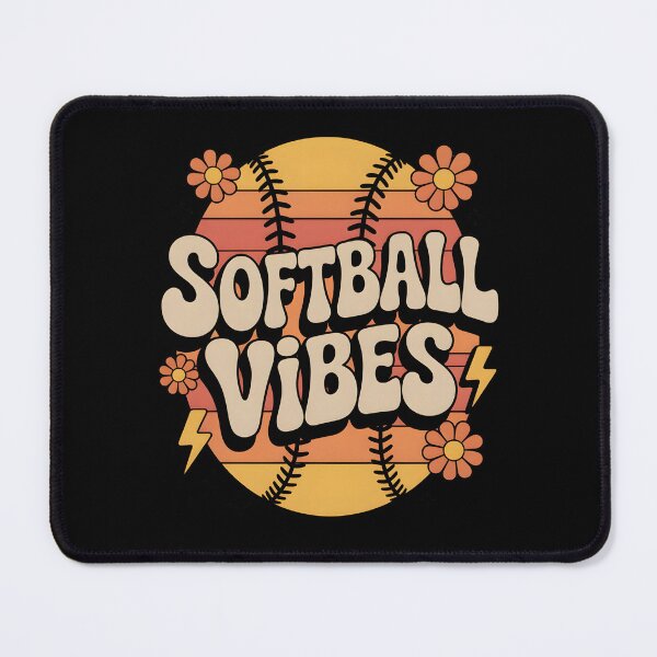 Item preview, Softball Vibes Shirt for Girls Women Fastpitch Game Day designed and sold by THREE LITTLE BEANS.