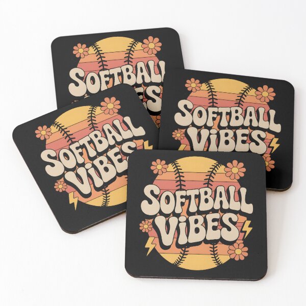 Item preview, Softball Vibes Shirt for Girls Women Fastpitch Game Day designed and sold by THREE LITTLE BEANS.