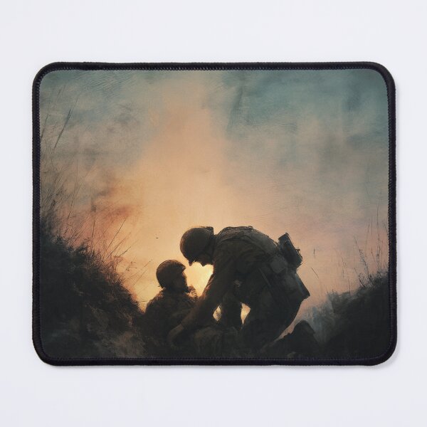 Item preview, Medic in the Trenches at Dusk designed and sold by Rtymer.