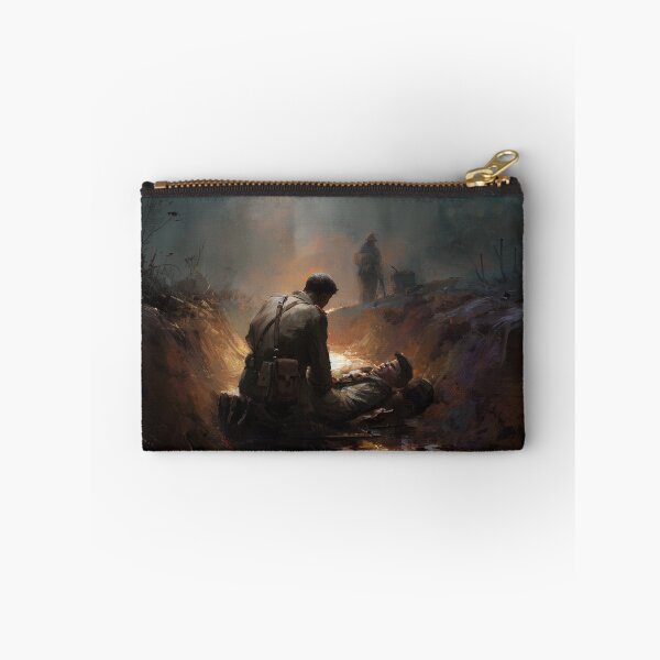 Item preview, Medic in the Trenches at Dusk designed and sold by Rtymer.