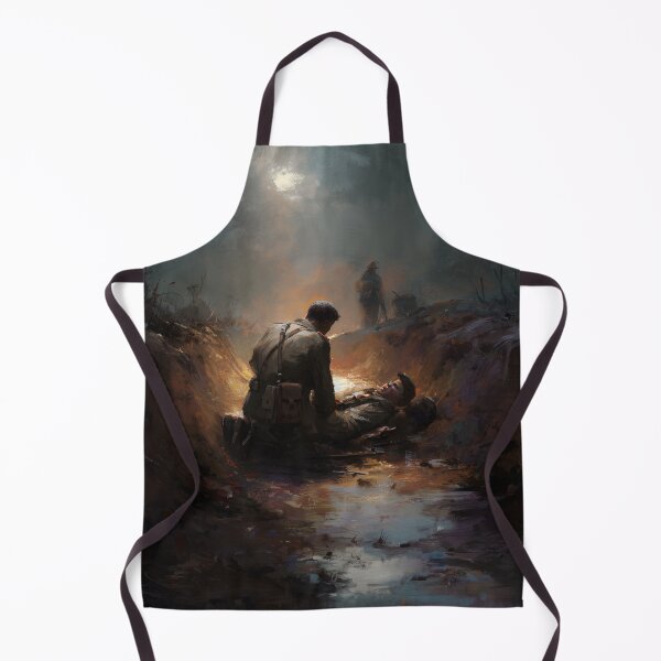 Item preview, Medic in the Trenches at Dusk designed and sold by Rtymer.