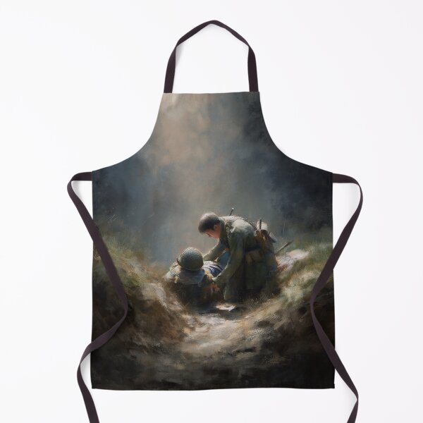 Item preview, Medic in the Trenches at Dusk designed and sold by Rtymer.