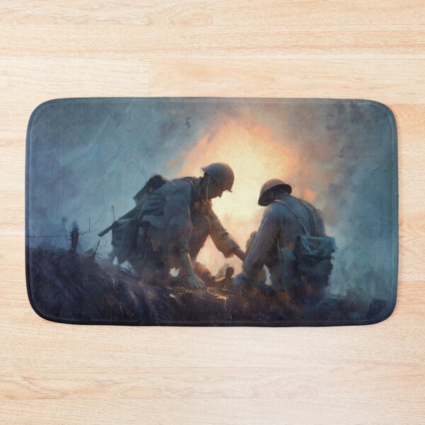 Item preview, Medic in the Trenches at Dusk designed and sold by Rtymer.