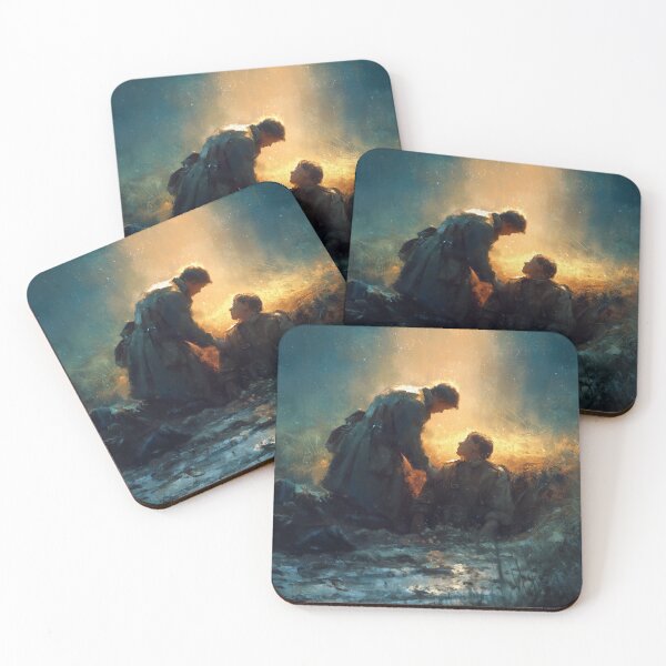Item preview, Medic in the Trenches at Dusk designed and sold by Rtymer.