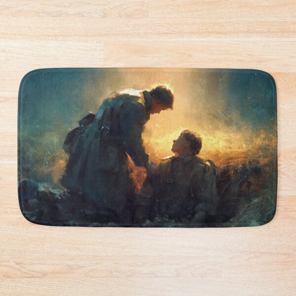 Item preview, Medic in the Trenches at Dusk designed and sold by Rtymer.