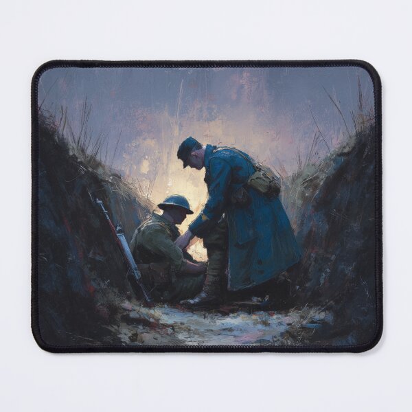 Item preview, Medic in the Trenches at Dusk designed and sold by Rtymer.
