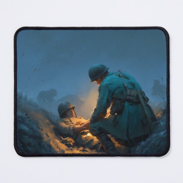 Item preview, Medic in the Trenches at Dusk designed and sold by Rtymer.