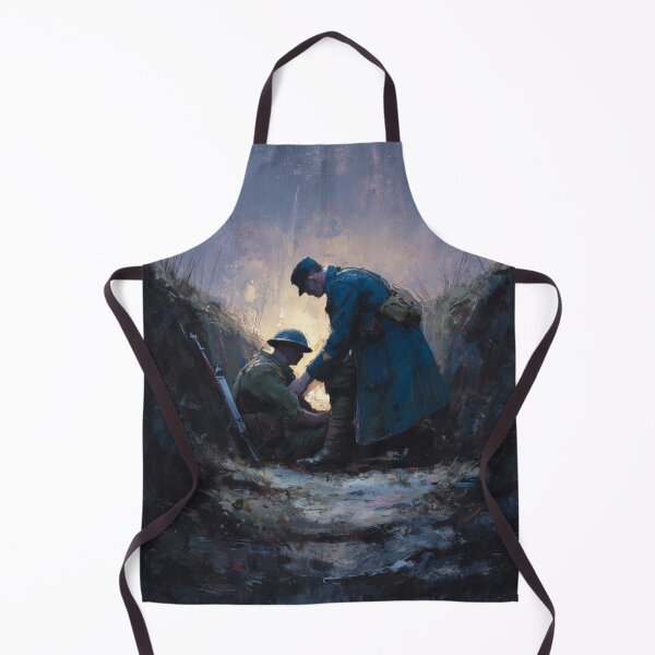 Item preview, Medic in the Trenches at Dusk designed and sold by Rtymer.