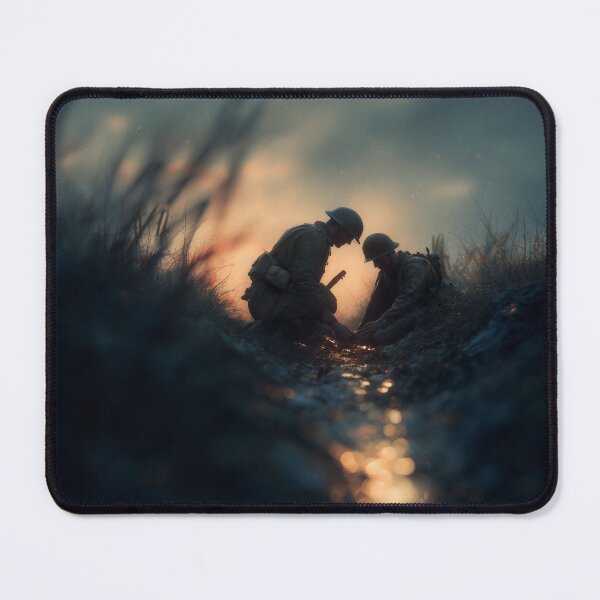 Item preview, Medic in the Trenches at Dusk designed and sold by Rtymer.