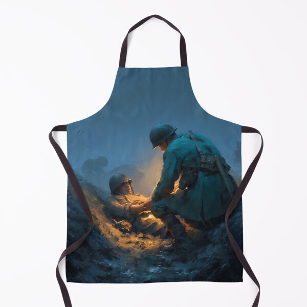 Item preview, Medic in the Trenches at Dusk designed and sold by Rtymer.