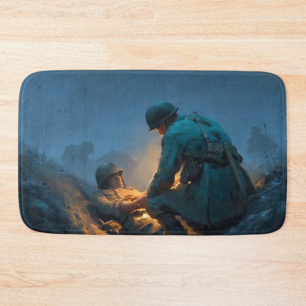 Item preview, Medic in the Trenches at Dusk designed and sold by Rtymer.