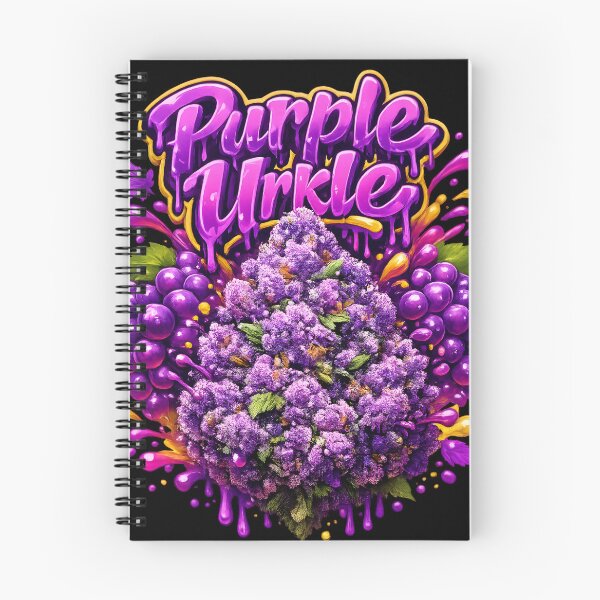 Item preview, Purple Urkle Graffiti Print | Grape Sweet Purple Indica Typography | Sedating 420 designed and sold by WAUZ.