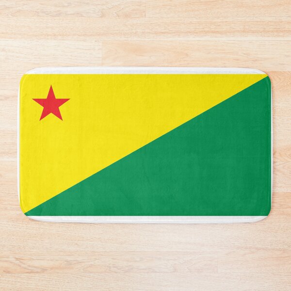 Item preview, State of Acre Flag - Brazil Amazon Forest & Rebel Star Pride designed and sold by NTGUILTY.