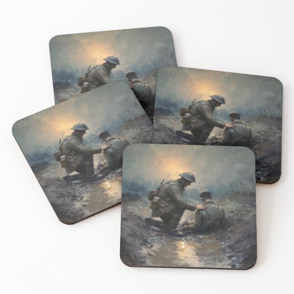 Item preview, Medic in the Trenches at Dusk designed and sold by Rtymer.