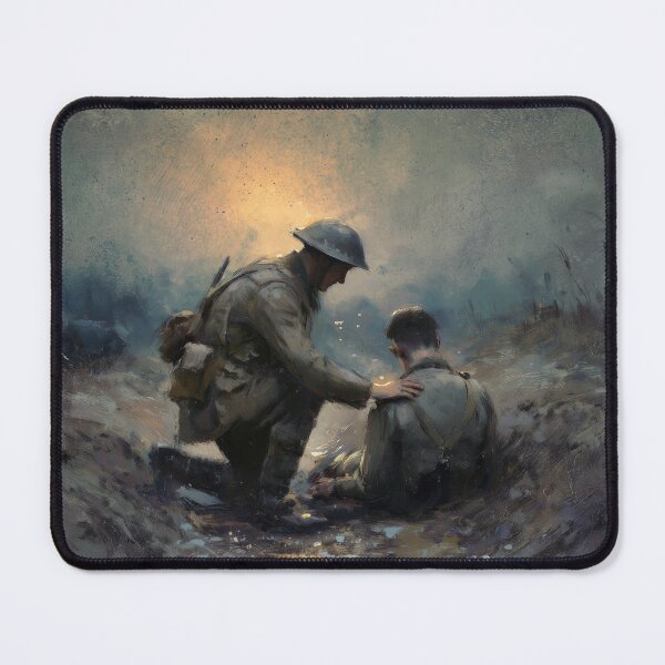 Item preview, Medic in the Trenches at Dusk designed and sold by Rtymer.