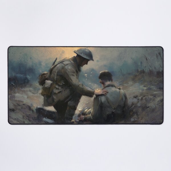 Item preview, Medic in the Trenches at Dusk designed and sold by Rtymer.