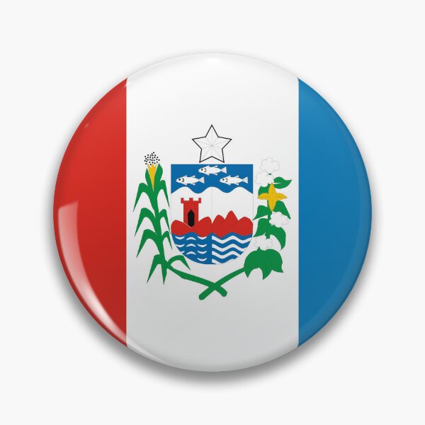 Item preview, State of Alagoas Flag - Brazil Waters & Turquoise Coast Pride designed and sold by NTGUILTY.
