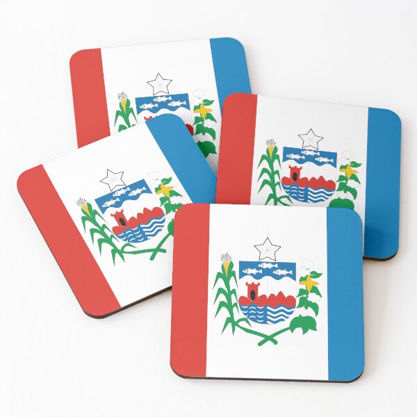 Item preview, State of Alagoas Flag - Brazil Waters & Turquoise Coast Pride designed and sold by NTGUILTY.
