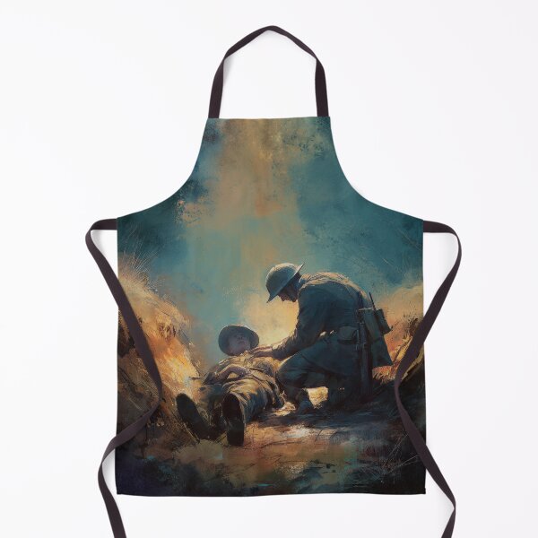 Item preview, Medic in the Trenches at Dusk designed and sold by Rtymer.