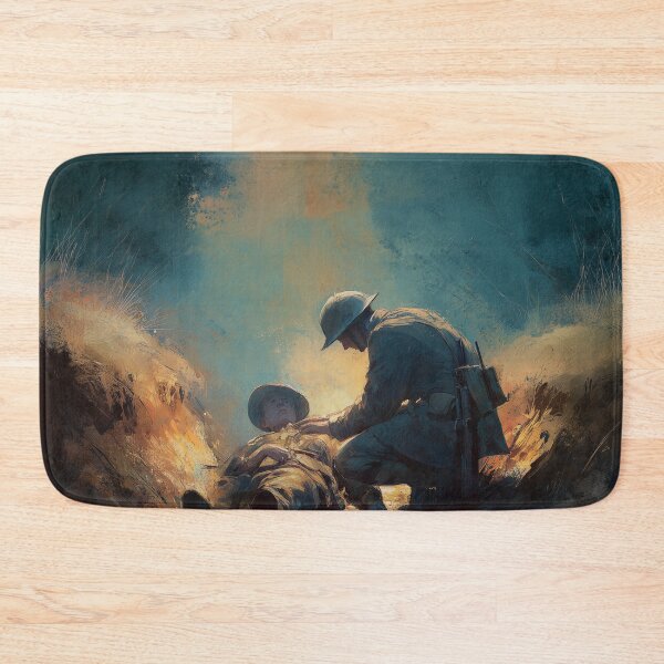 Item preview, Medic in the Trenches at Dusk designed and sold by Rtymer.