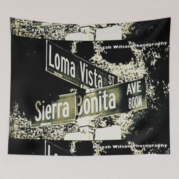 Item preview, Loma Vista Street & Sierra Bonita Avenue, Pasadena, California by Mistah Wilson designed and sold by The Street Sign Store.