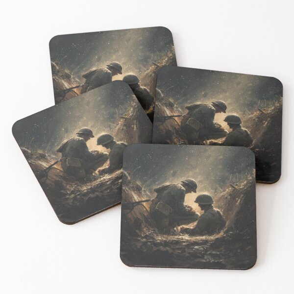 Item preview, Medic in the Trenches at Dusk designed and sold by Rtymer.